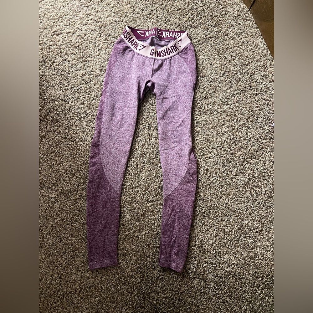 Gymshark Leggings in Medium Burgundy